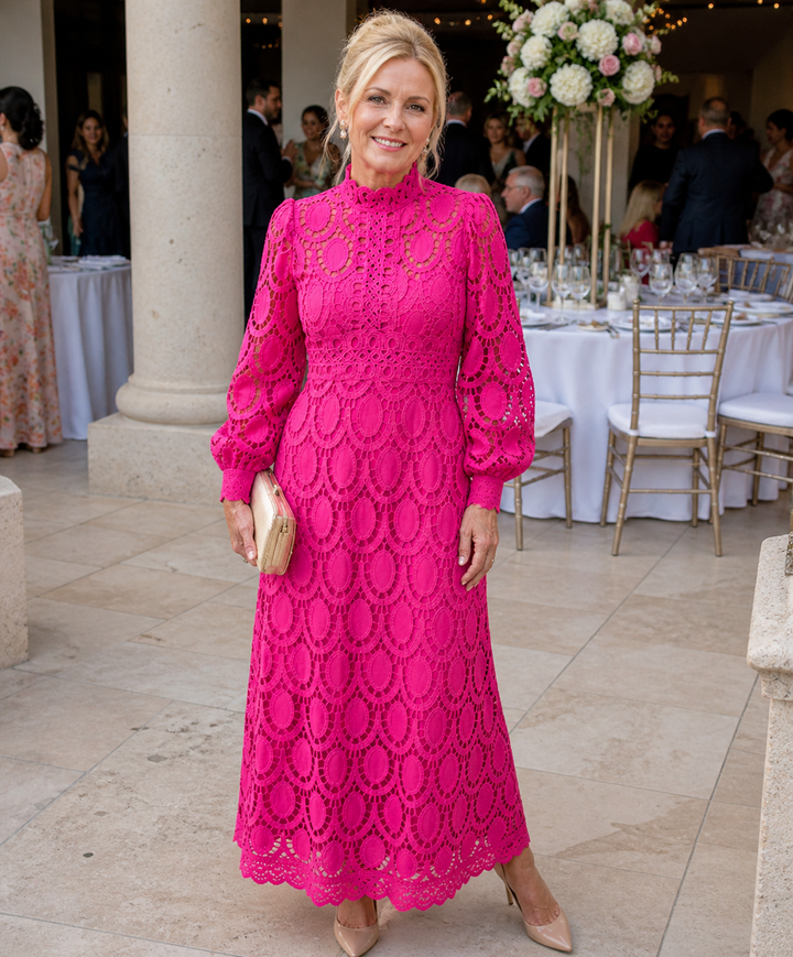 Stella & Grace™ | Abito Midi in Pizzo