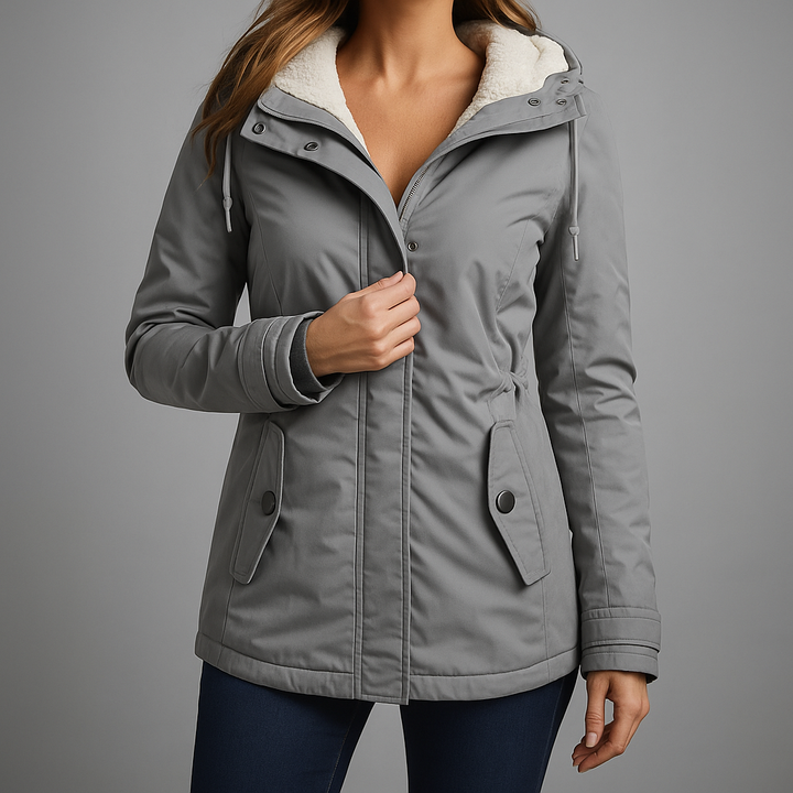 Barb – The Waterproof Long Jacket with Hood
