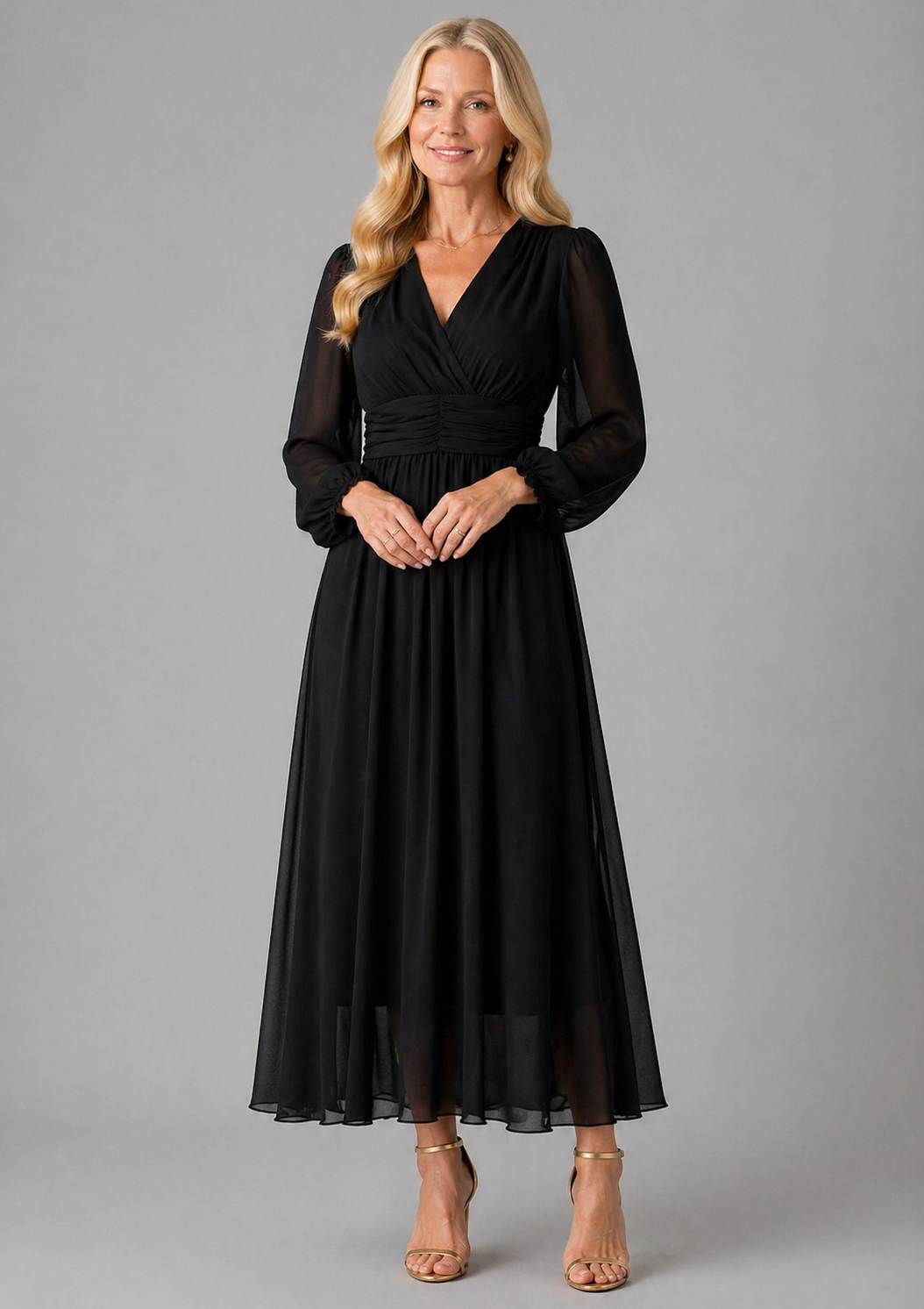 Stella & Grace™ | Elegante Vestito Avvolgente