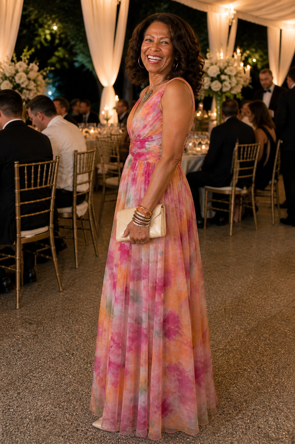Stella & Grace™ | Abito Maxi Con Avvolgimento Morbido