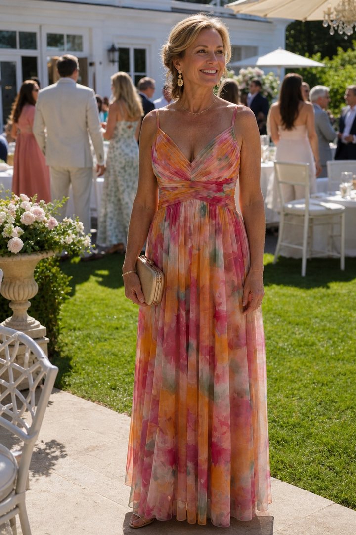 Stella & Grace™ | Abito Maxi Con Avvolgimento Morbido