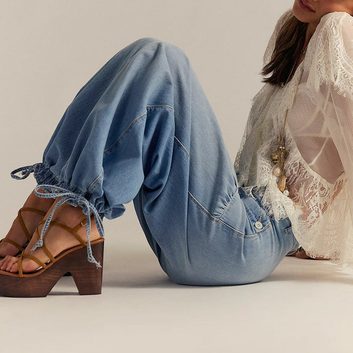ORISELLE – JEANS ÉLÉGANTS À COUPE FLUIDE