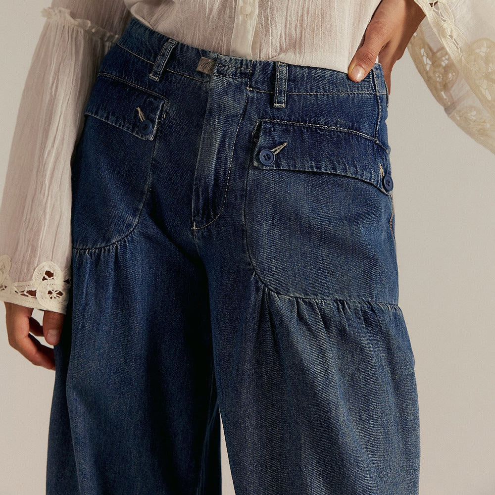 ORISELLE – JEANS ÉLÉGANTS À COUPE FLUIDE