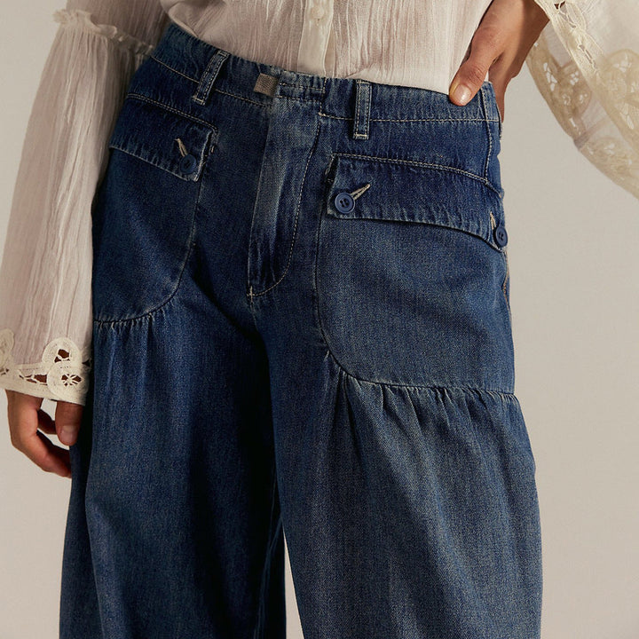 ORISELLE – JEANS ÉLÉGANTS À COUPE FLUIDE