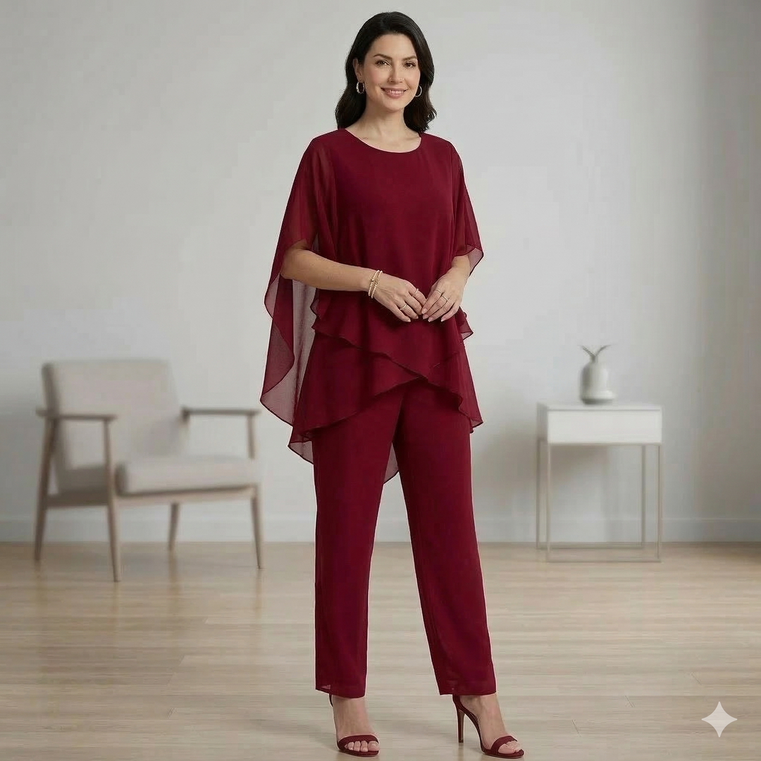 Maeryn™ – Ensemble élégant en chiffon