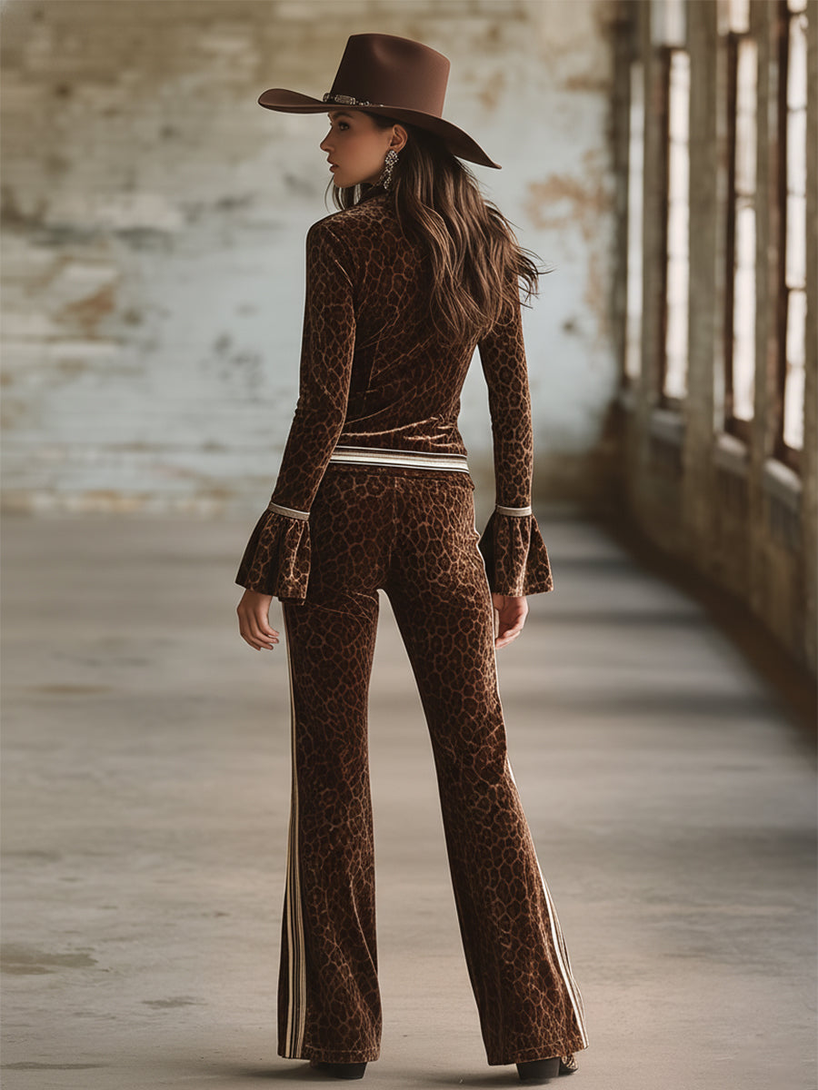Izabela – Ensemble de sport en velours