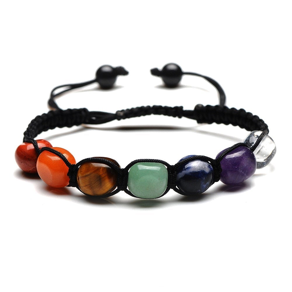 Bracelet de richesse en pierres magiques naturelles fait main