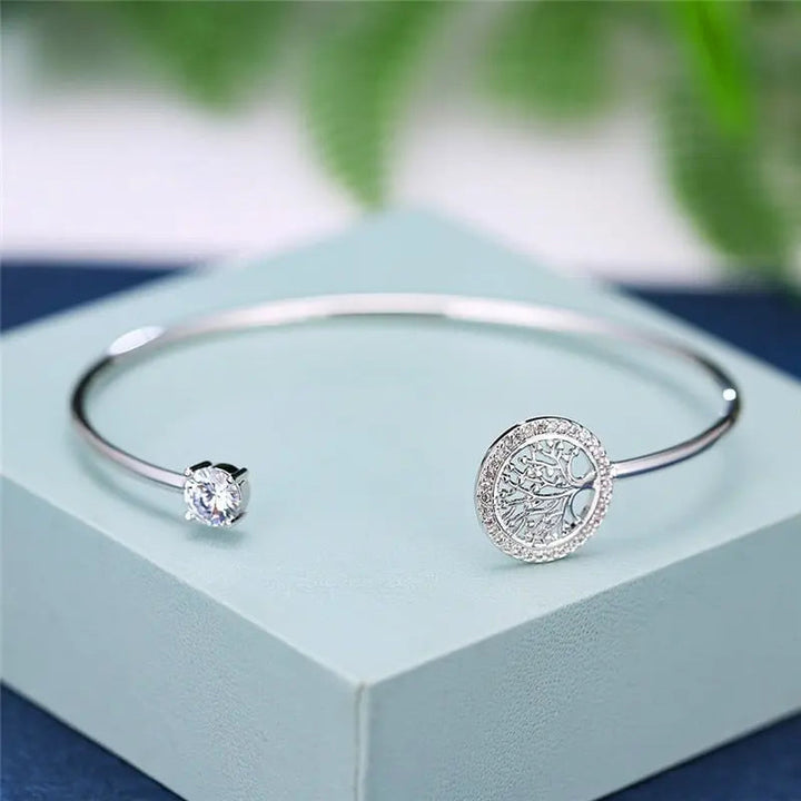 Bracelet Ajustable Arbre de Vie Intemporel