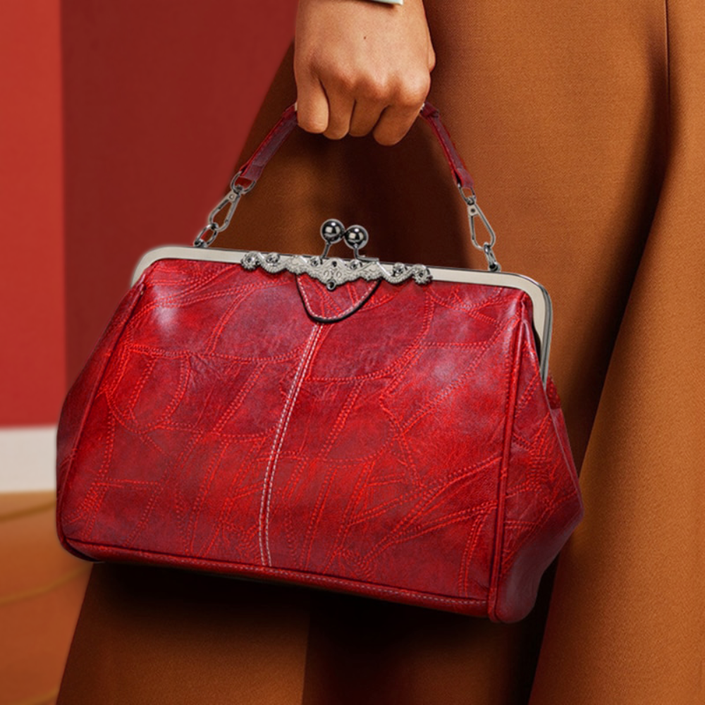 Mila | Timeless vintage bag with elegant flap closure