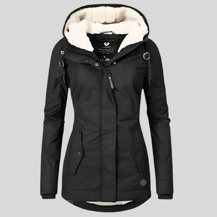 Barb – The Waterproof Long Jacket with Hood