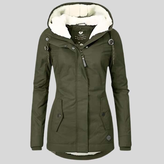 Barb – The Waterproof Long Jacket with Hood
