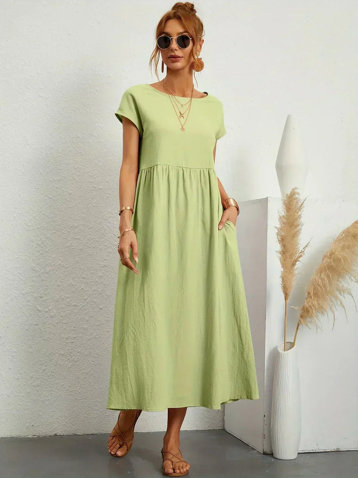 Ursina™ | Robe Midi Fluide