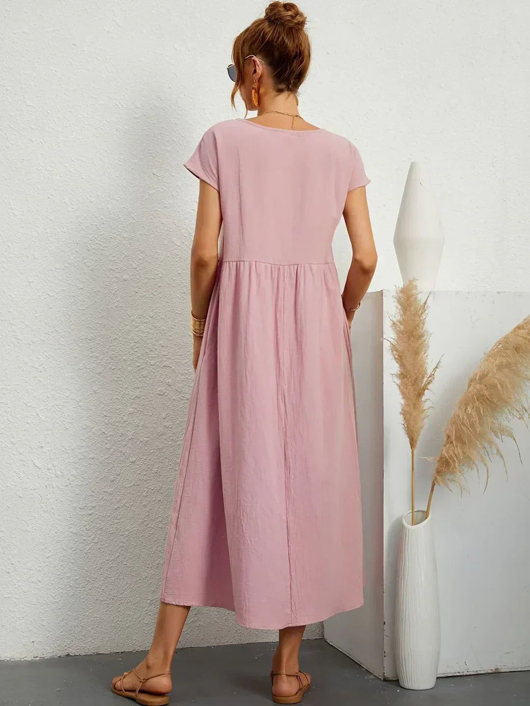 Ursina™ | Robe Midi Fluide