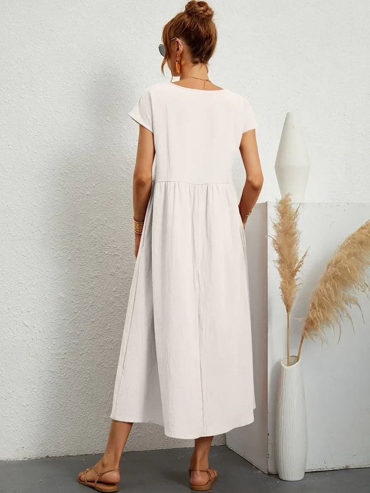 Ursina™ | Robe Midi Fluide