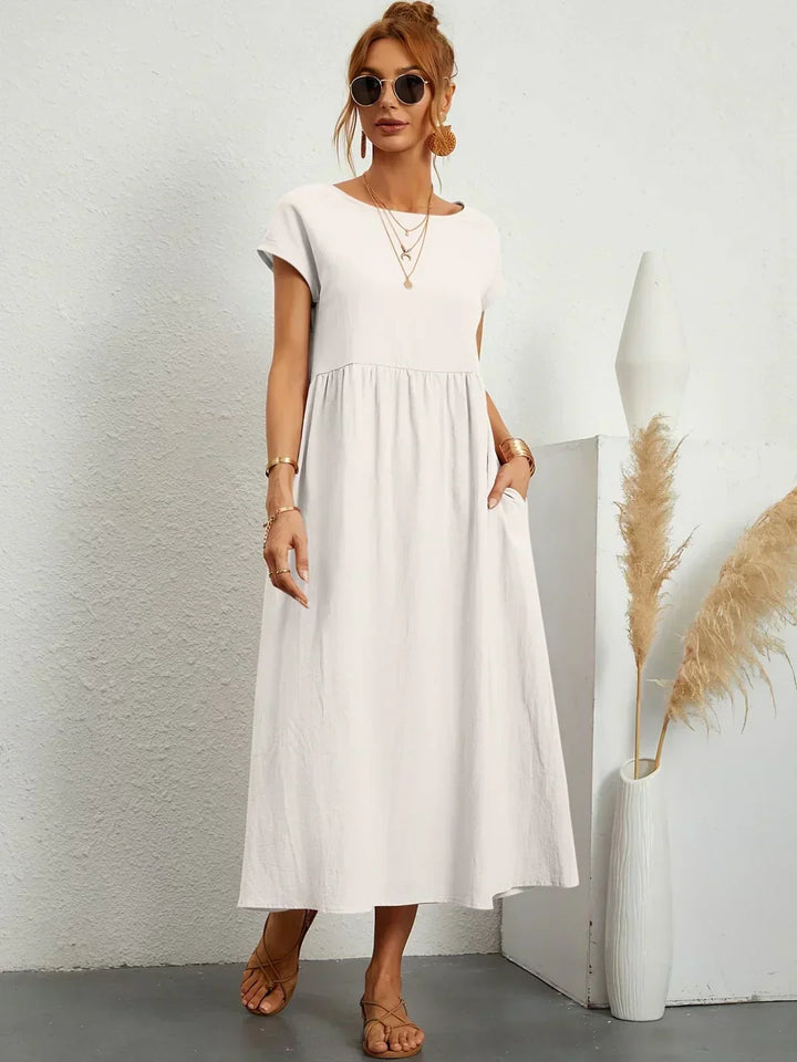 Ursina™ | Robe Midi Fluide