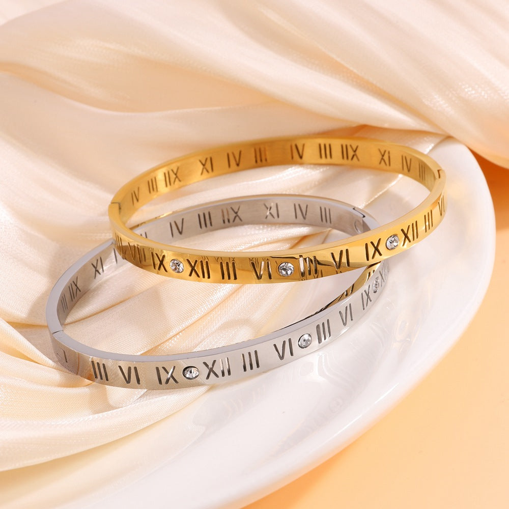 Bracelet Romain Numéral Intemporel