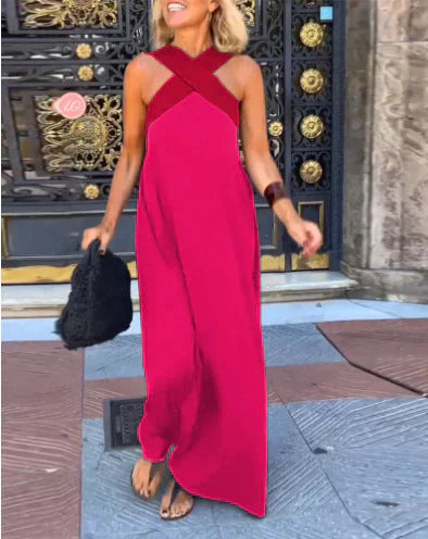 Quirine™ | Robe Maxi à Devant Enveloppé