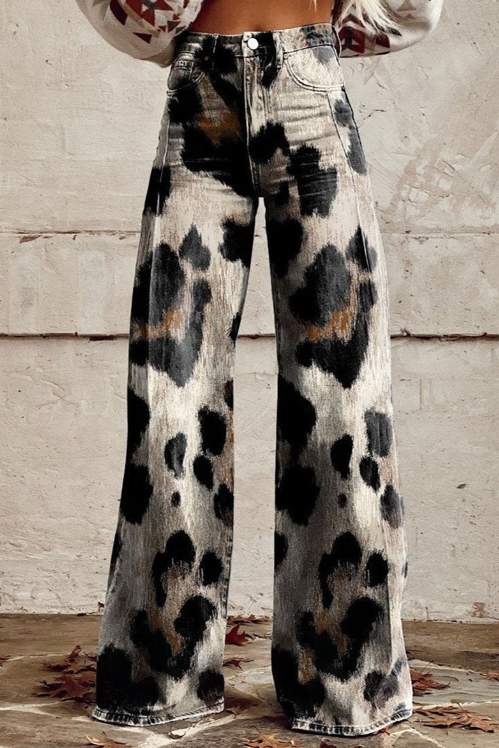 Cheetah - Pantalon Élegant Bohémien