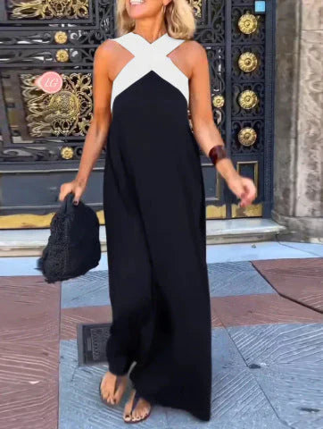 Quirine™ | Robe Maxi à Devant Enveloppé