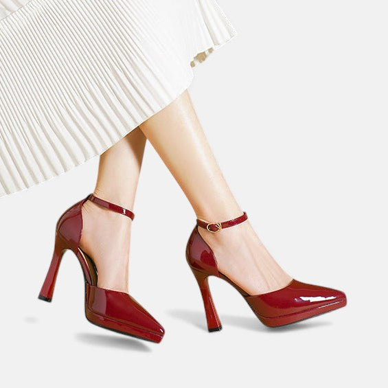 Evette™ | Talons en Cuir