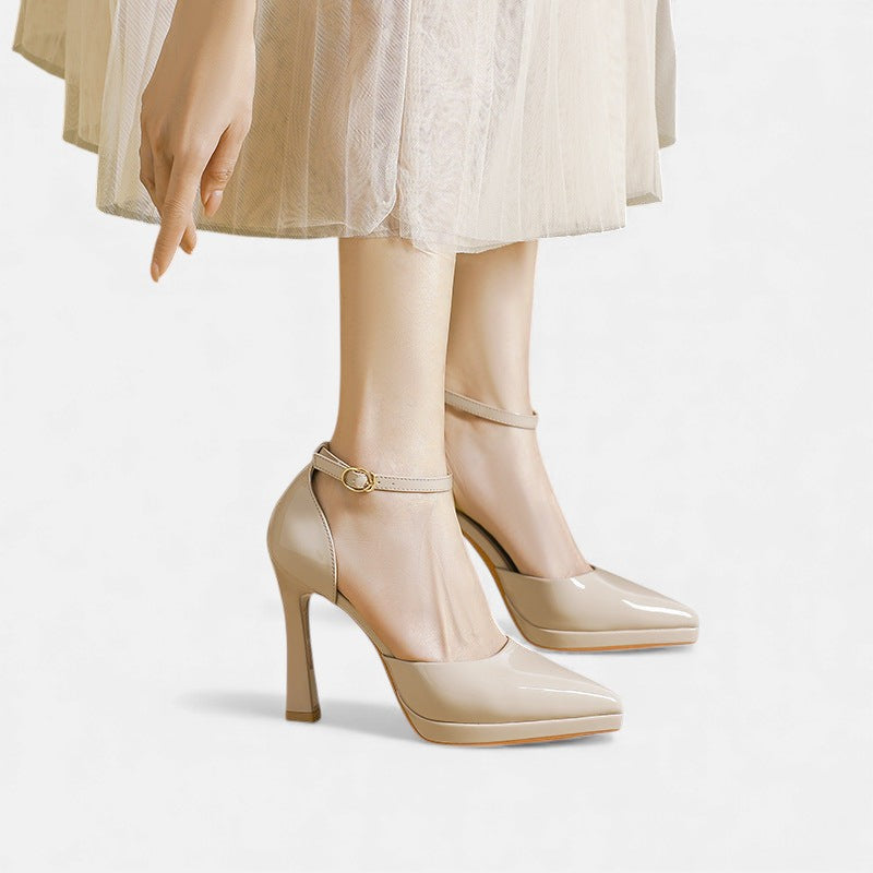 Evette™ | Talons en Cuir