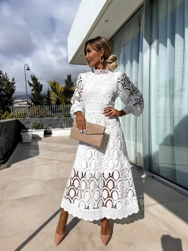 Noor - Robe en Dentelle Romantique
