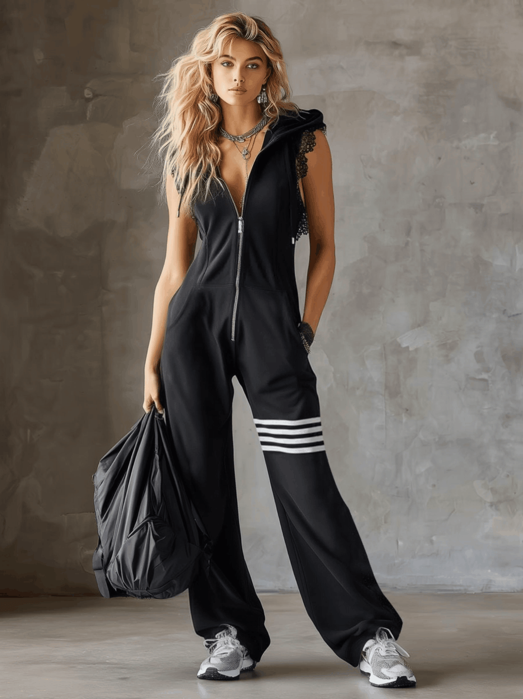 Renata – Salopette Sportive Rétro
