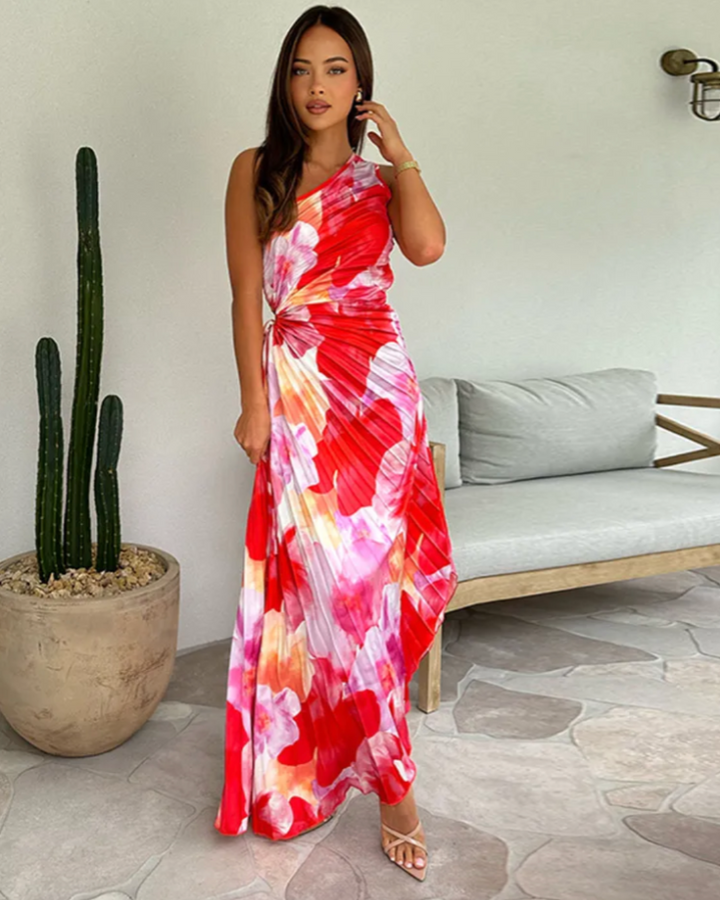 Stella & Grace™ | Abito Sera Tropicale Vibrante