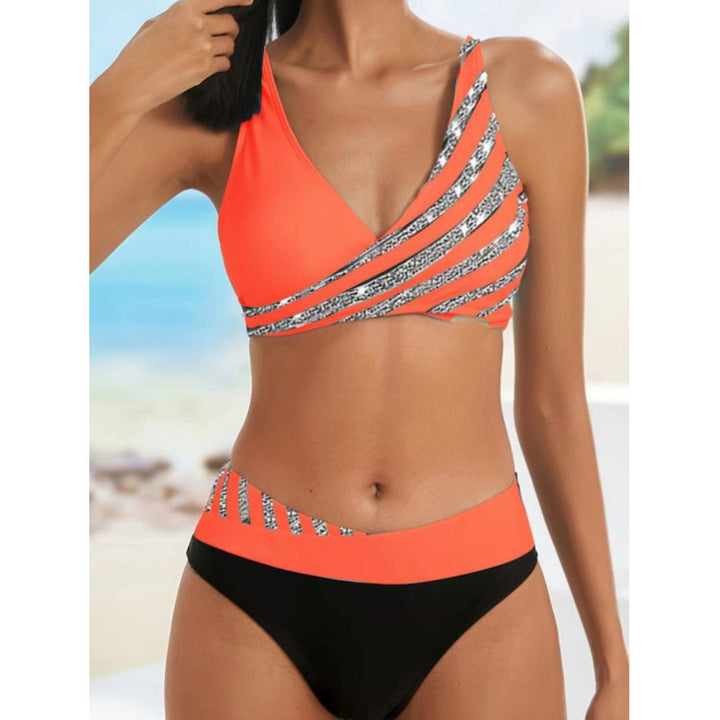 Zoë - Haut de maillot imprimé