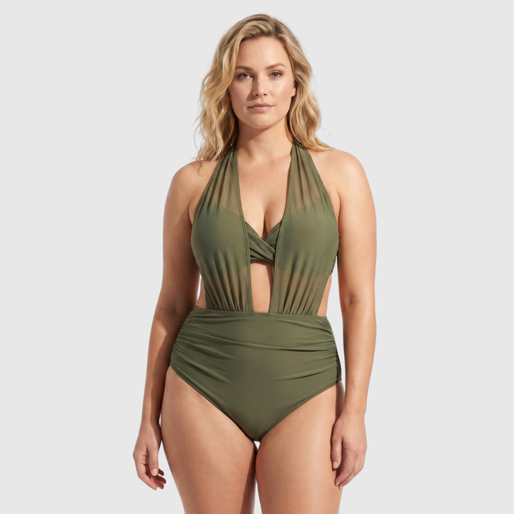 Sabine | Bikini taille haute 2-en-1 avec contrôle du ventre