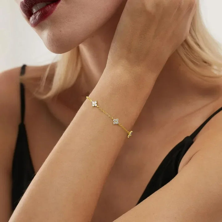 Bracelet en Cristal Papillon