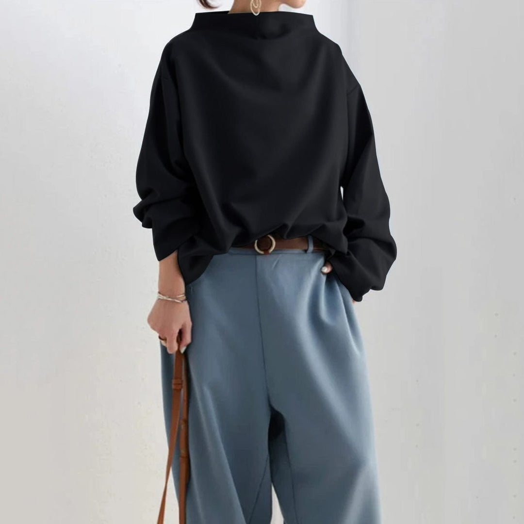 Tatum™ | Casual High-Neck Top