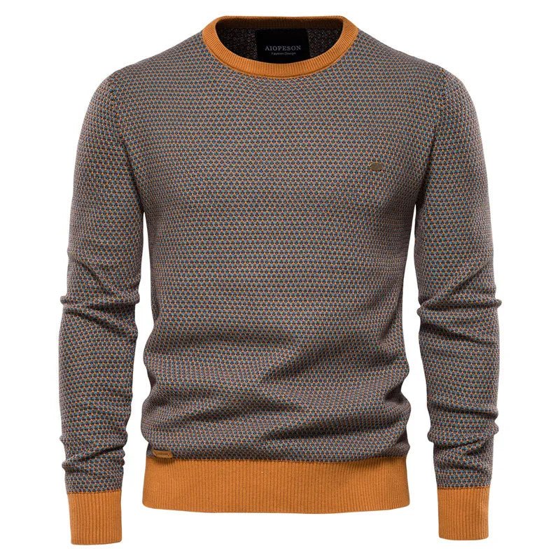 Steinmann | Men's Sweater with Diamond Pattern