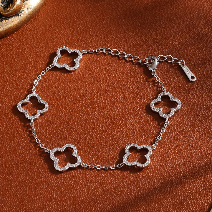 Bracelet Charme Trèfle