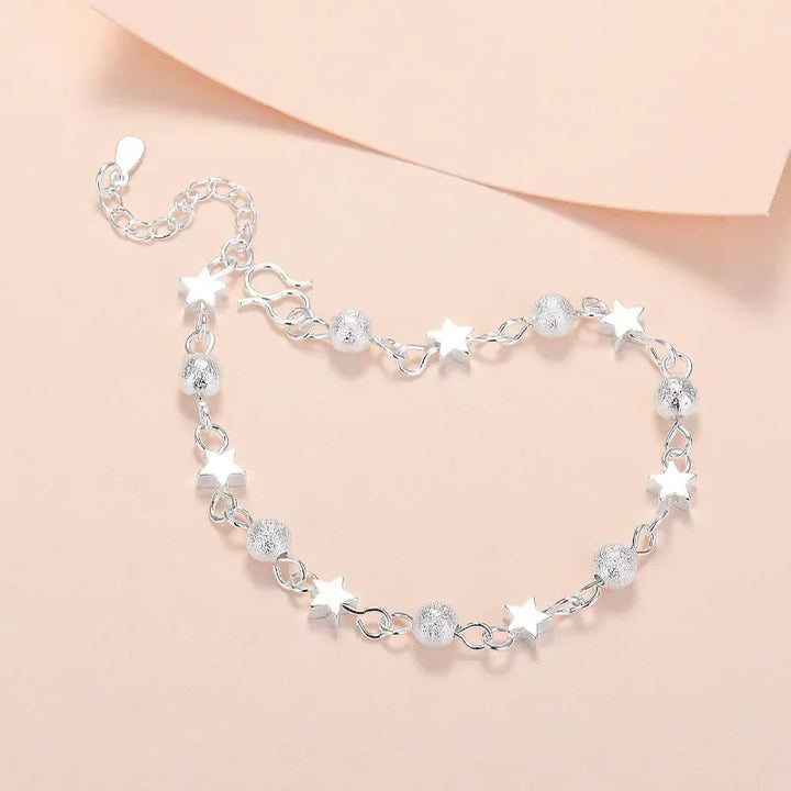 Bracelet en Cristal avec Franges Étoile