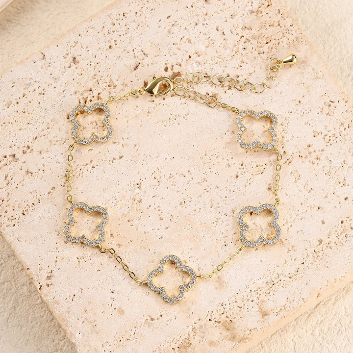 Bracelet Charme Trèfle