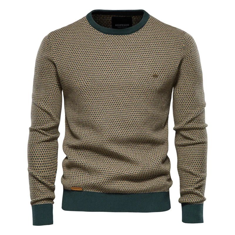 Steinmann | Men's Sweater with Diamond Pattern
