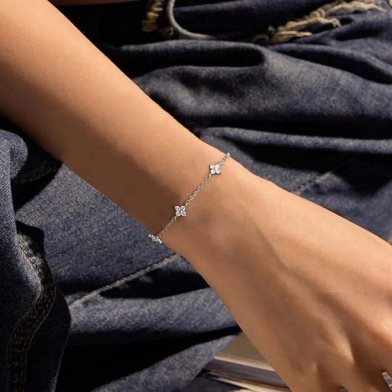 Bracelet en Cristal Papillon
