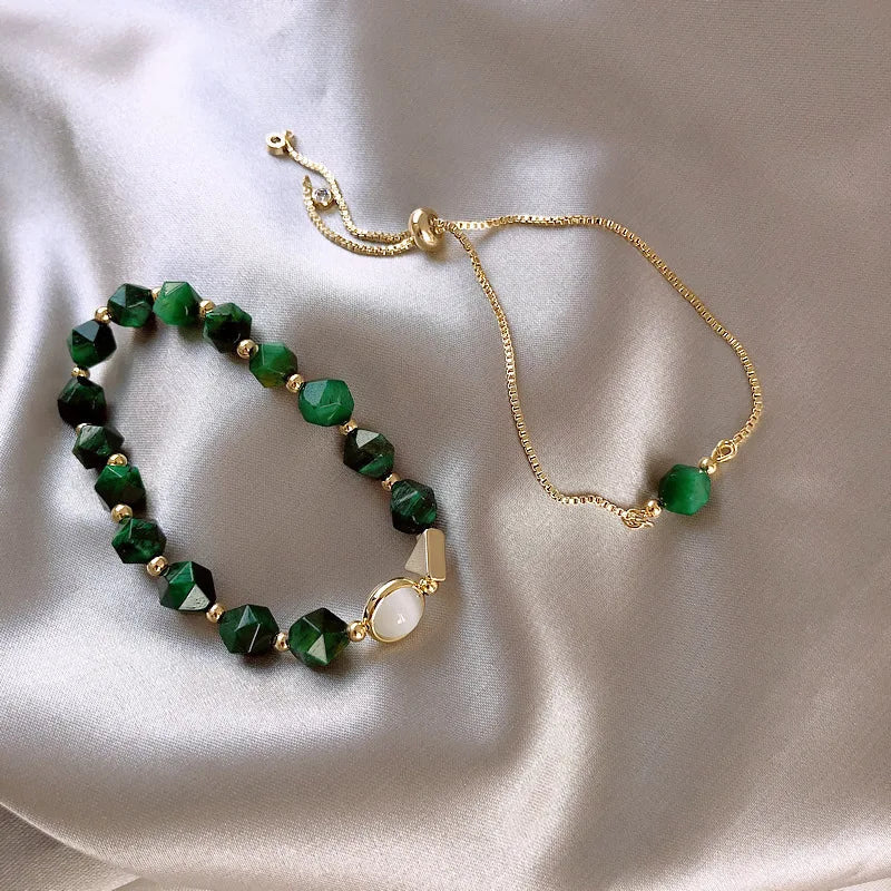 Bracelet élégant vert