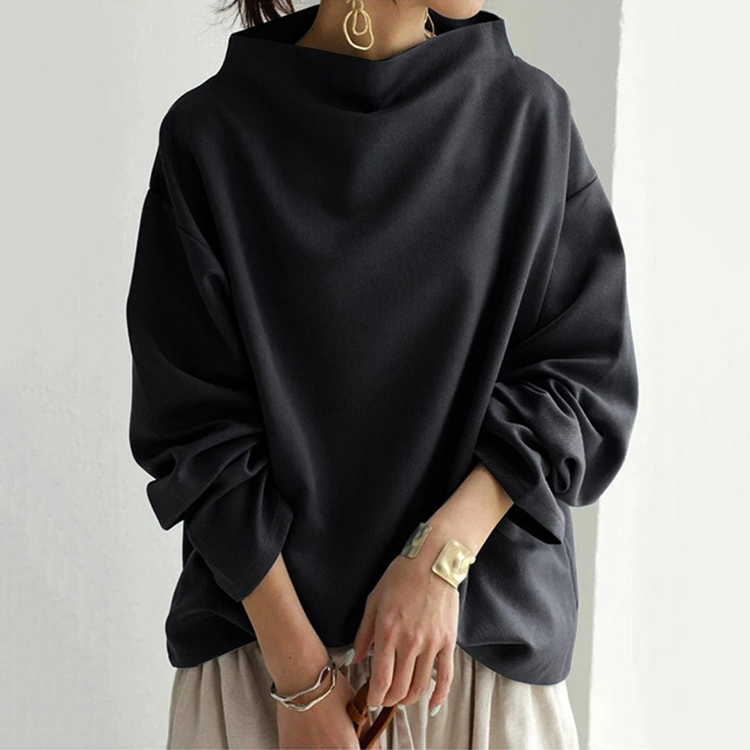 Tatum™ | Casual High-Neck Top