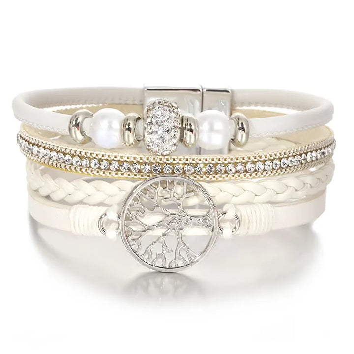 Bracelet Rhinestone Arbre de Vie