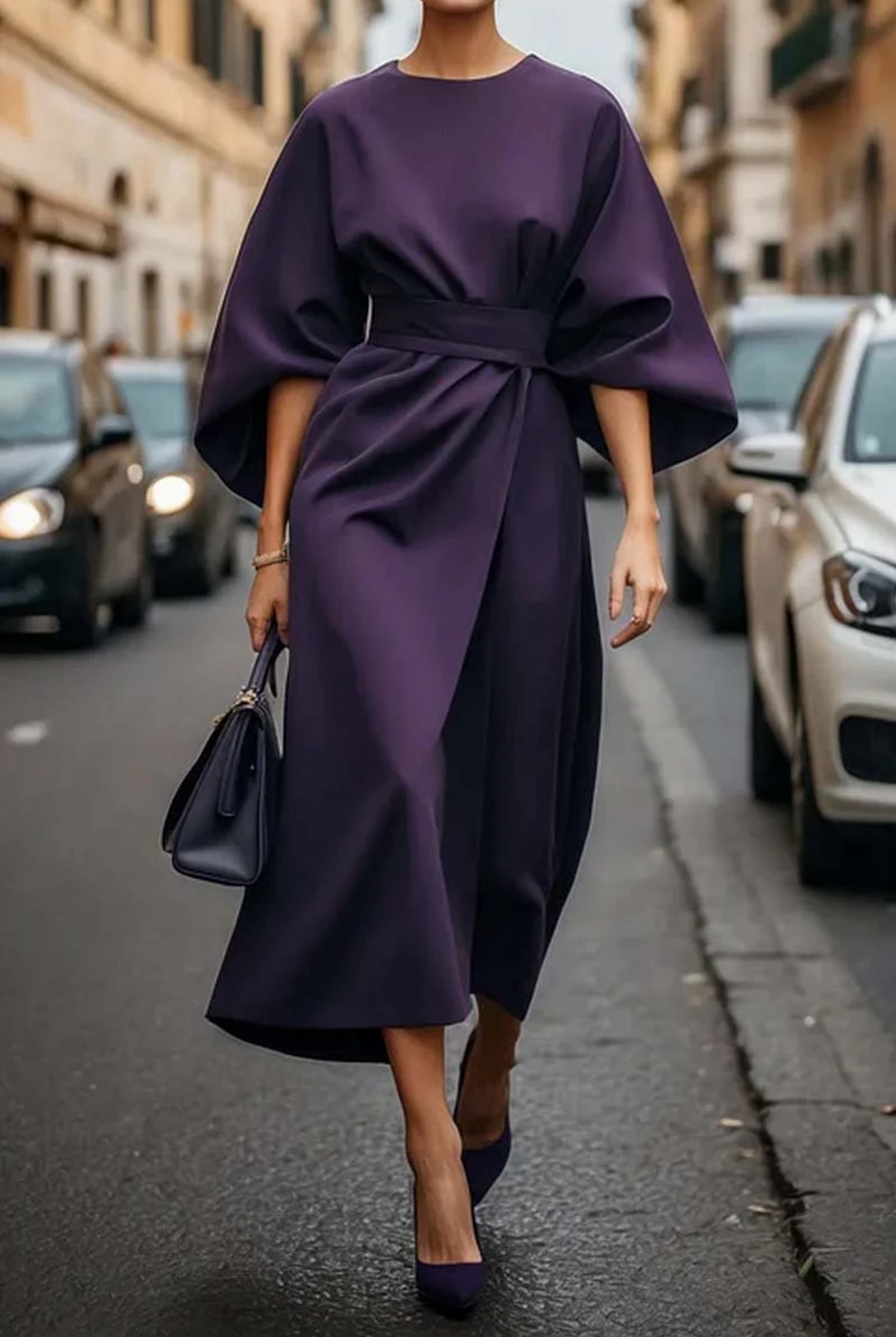 Keira - Robe à Manches Amples