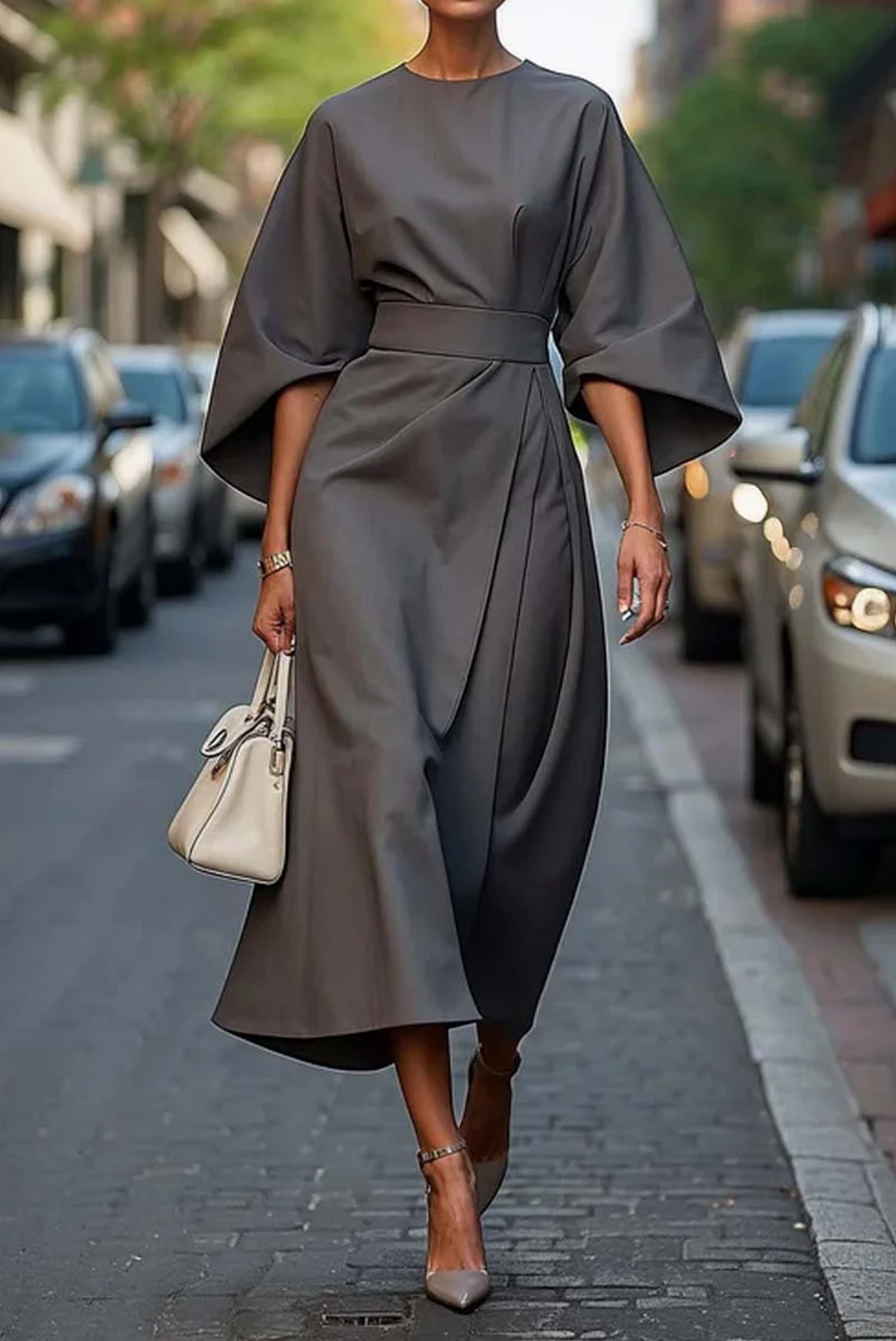 Keira - Robe à Manches Amples