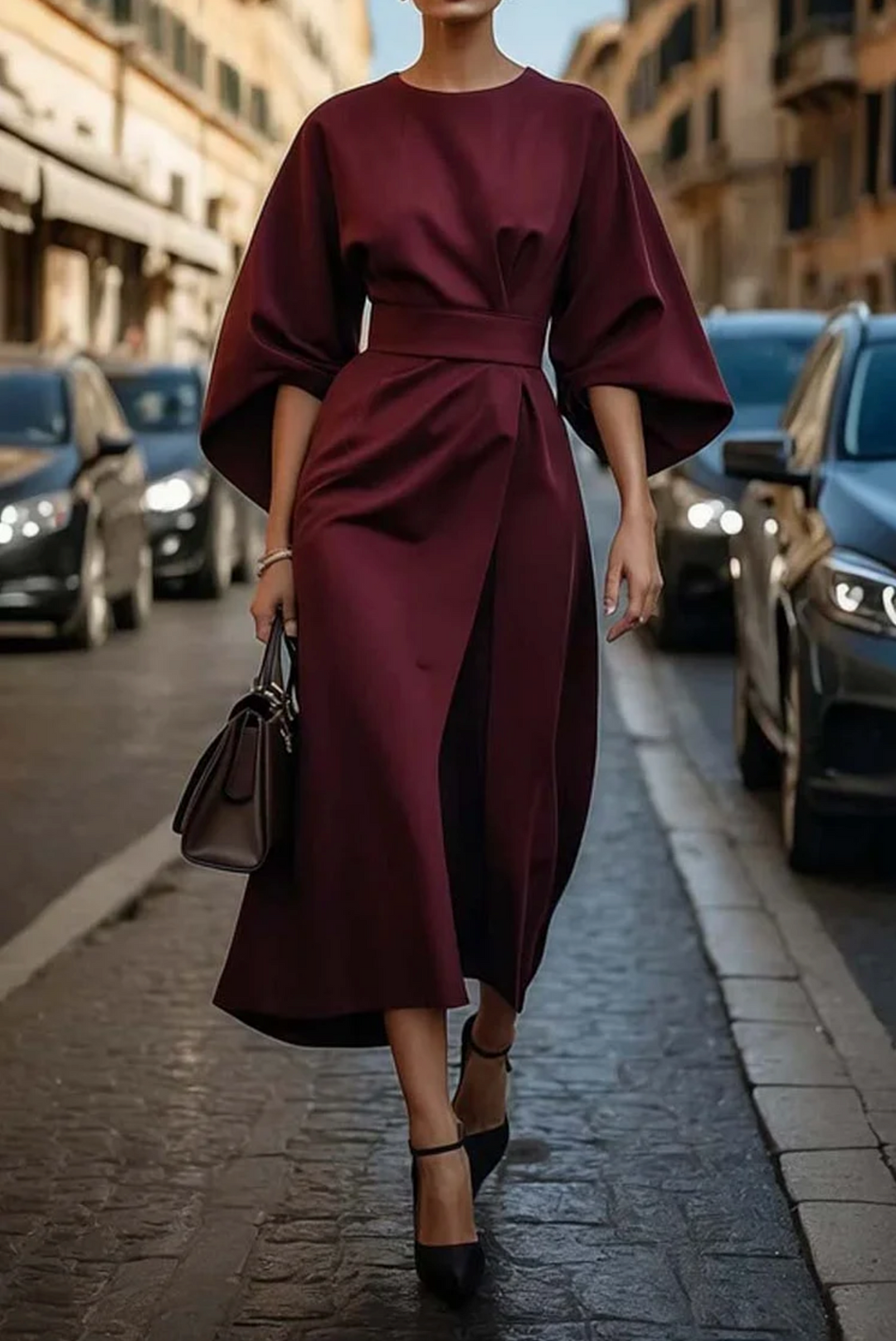 Keira - Robe à Manches Amples