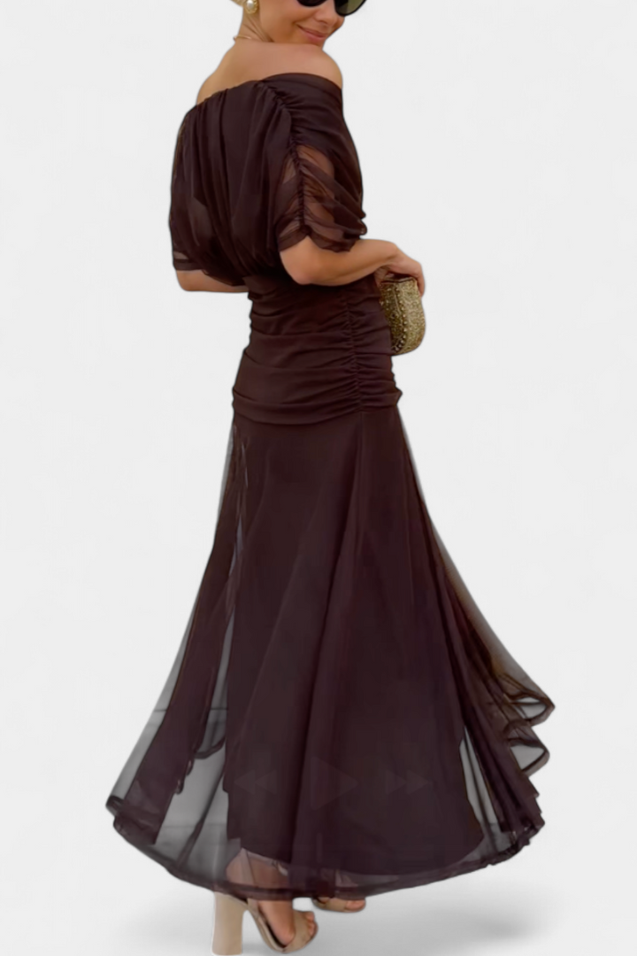 Alondra™ | Robe Longue Fleurie avec Décolleté en V