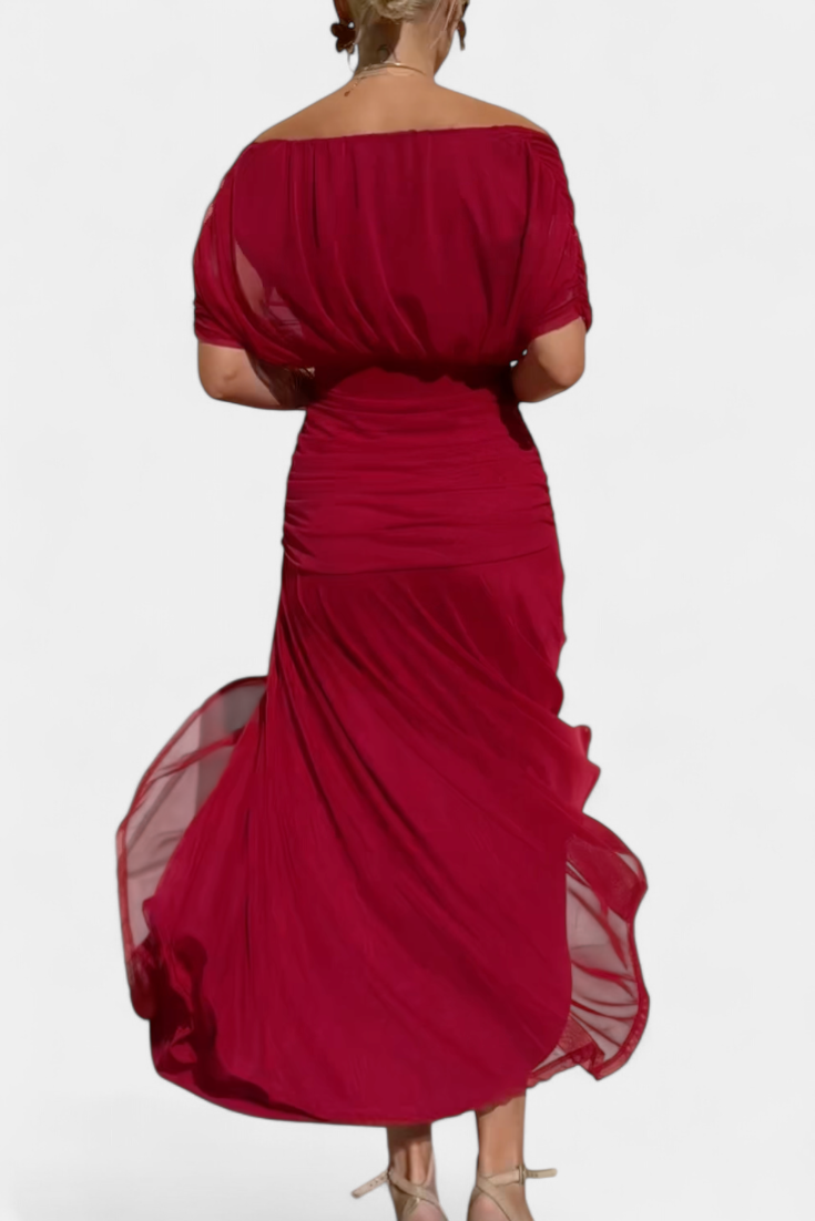 Alondra™ | Robe Longue Fleurie avec Décolleté en V