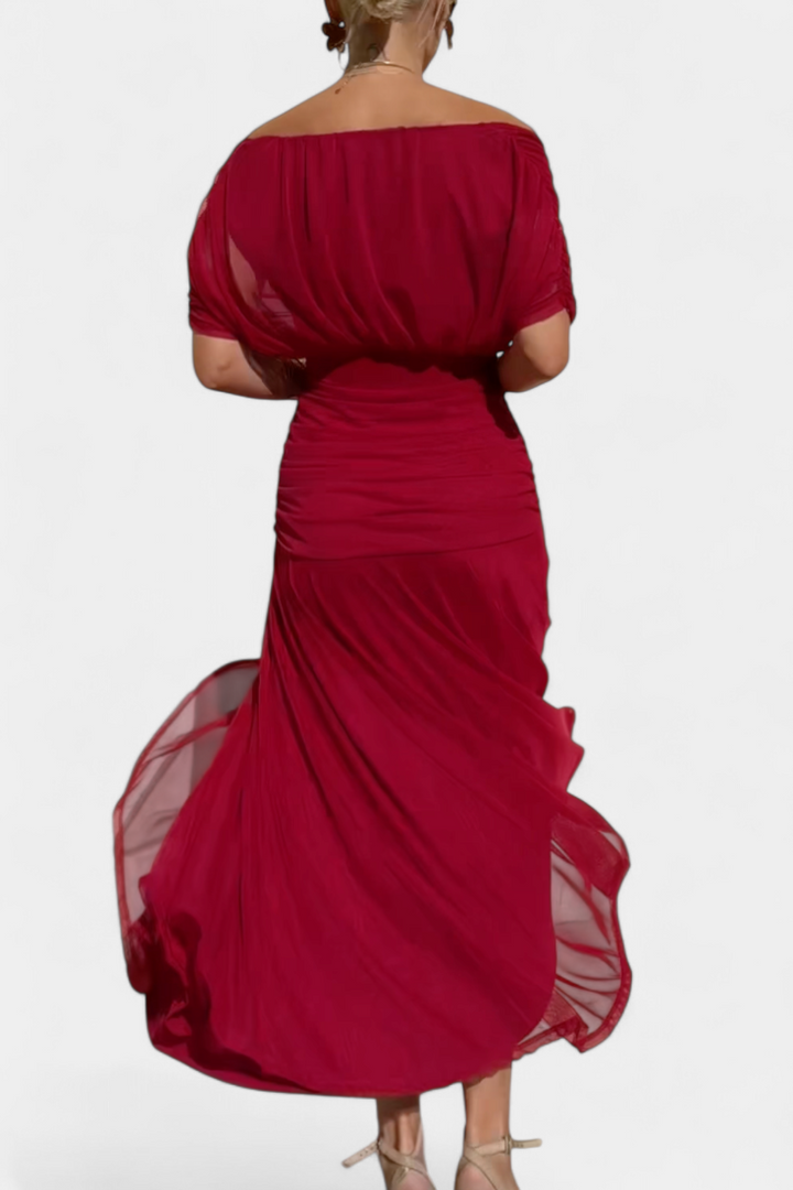 Alondra™ | Robe Longue Fleurie avec Décolleté en V