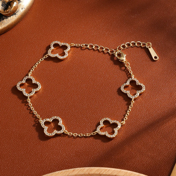 Bracelet Charme Trèfle