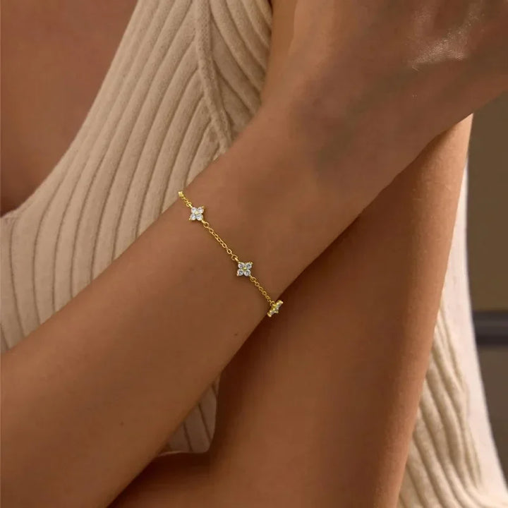 Bracelet en Cristal Papillon