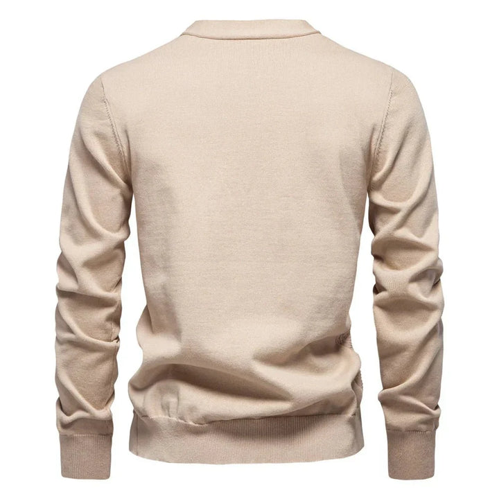 Schneider | Warm Men's Cardigan with V-Neck